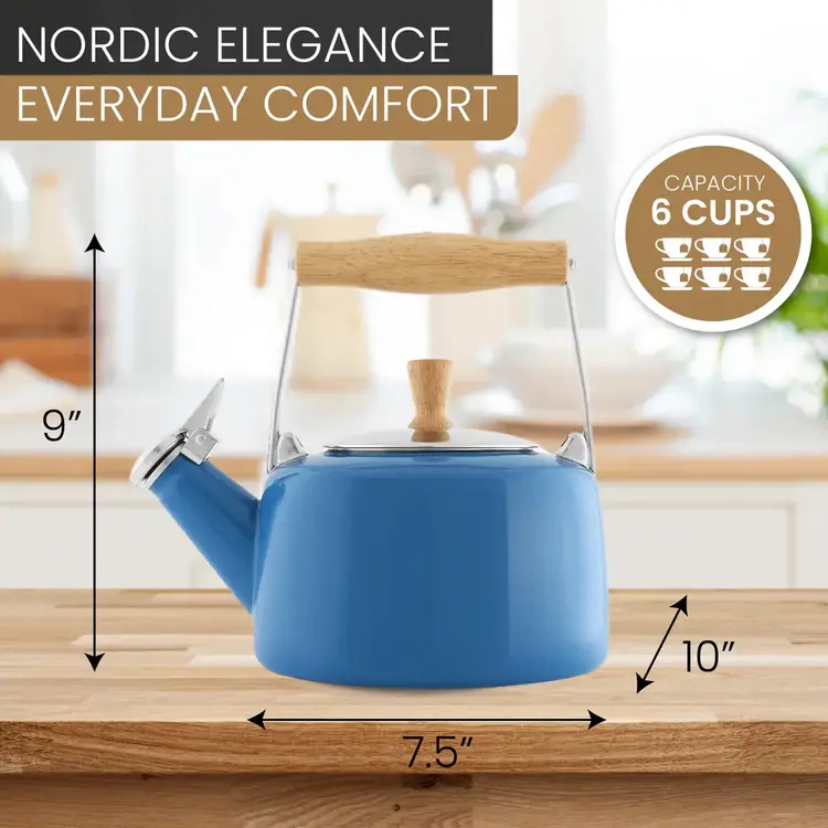 Blue Sven Tea Kettle