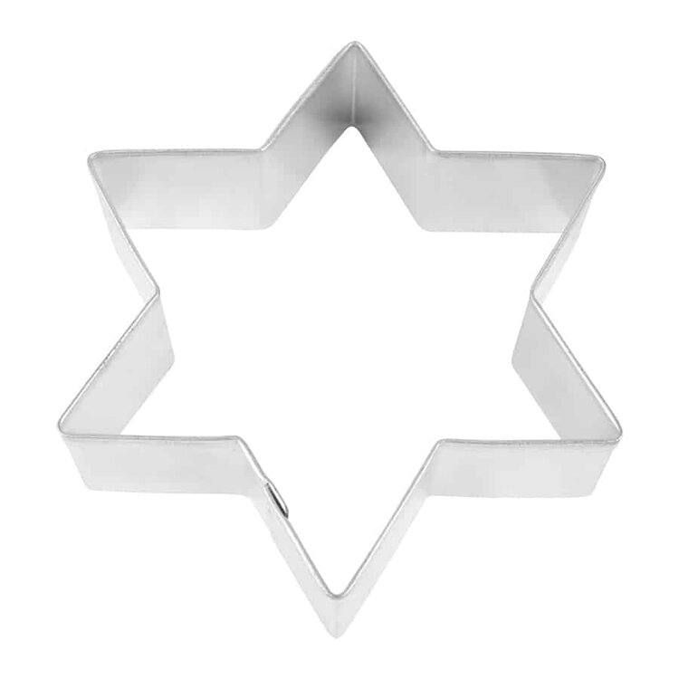 3.5" Star of David Cookie Cutter