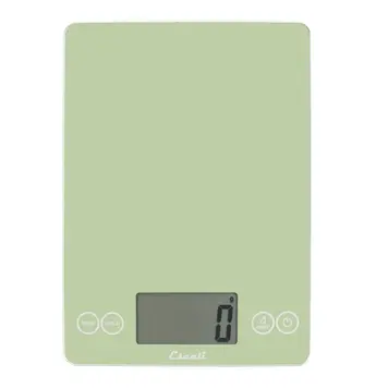 Escali Classic Green Glass Digital Scale