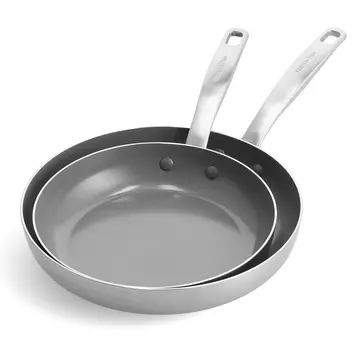 8" Chatham Ceramic Non-Stick & Stainless Steel Frying Pan