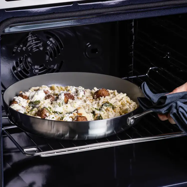 10" Chatham Ceramic Non-Stick & Stainless Steel Frying Pan