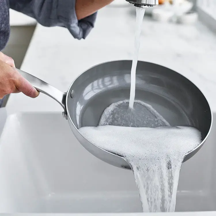 10" Chatham Ceramic Non-Stick & Stainless Steel Frying Pan