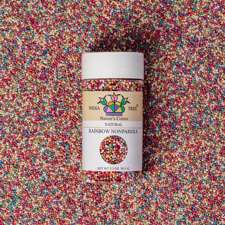 3.3oz Natural Pastel Mix Non-Pareils