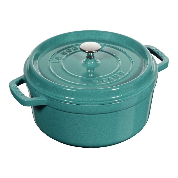 Staub 4 quart Turquoise Dutch Oven