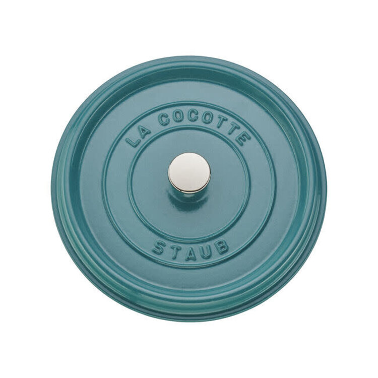 Staub 4 quart Turquoise Dutch Oven