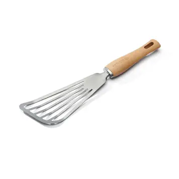 Vintage Wood Handle Fish Spatula