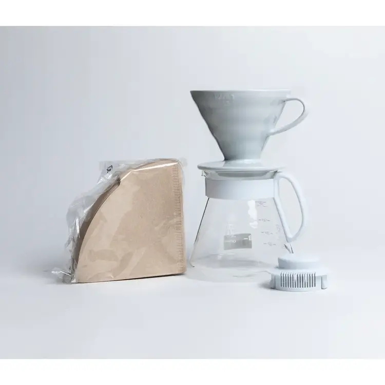 Hario #2 Ceramic Pourover Brew Kit