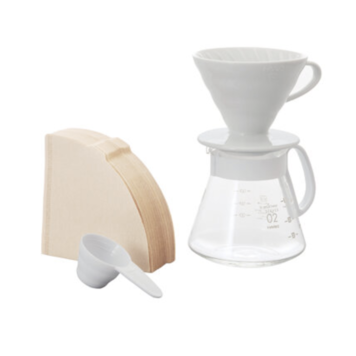 Hario #2 Ceramic Pourover Brew Kit