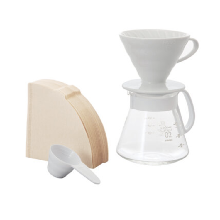 Hario #2 Ceramic Pourover Brew Kit