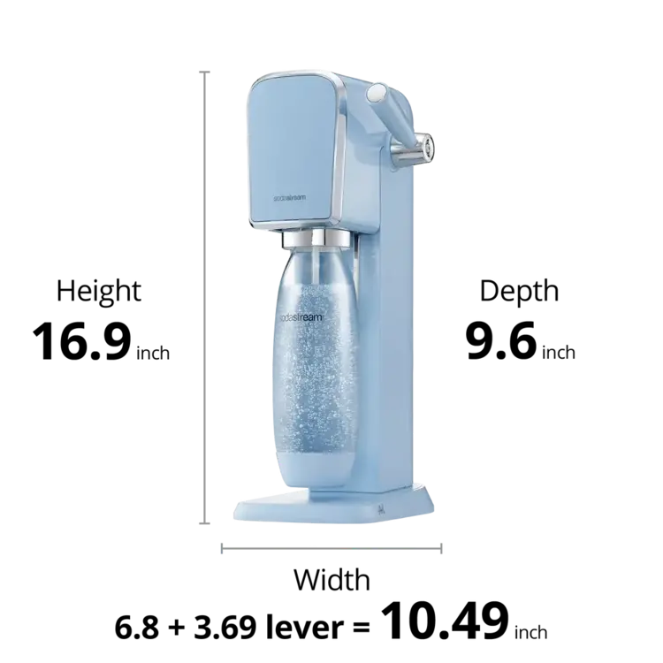 Sodastream Misty Blue Sodastream Art - IN STORE PICK UP ONLY!