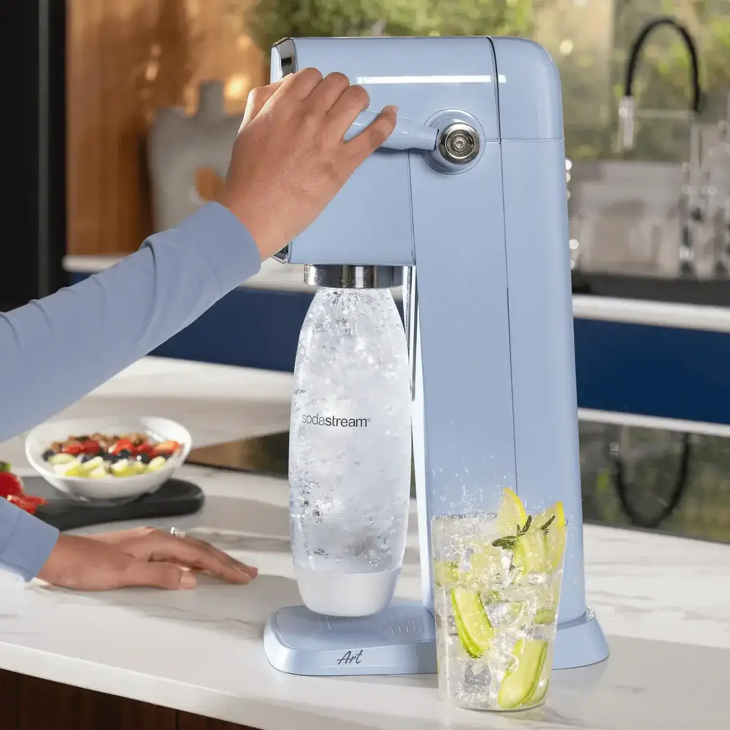 sodastream art, misty blue CQC - Whisk