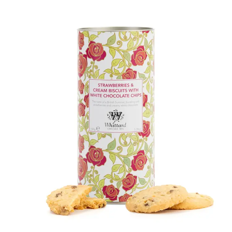 Whittard Strawberries & Cream Biscuits