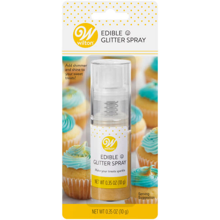 Wilton Gold Edible Glitter Spray