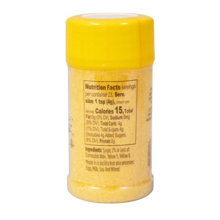 Wilton Yellow Sanding Sugar
