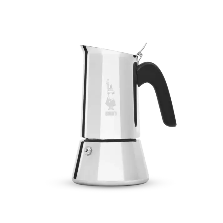 Bialetti 4 cup Stainless Steel Espresso Maker - Whisk