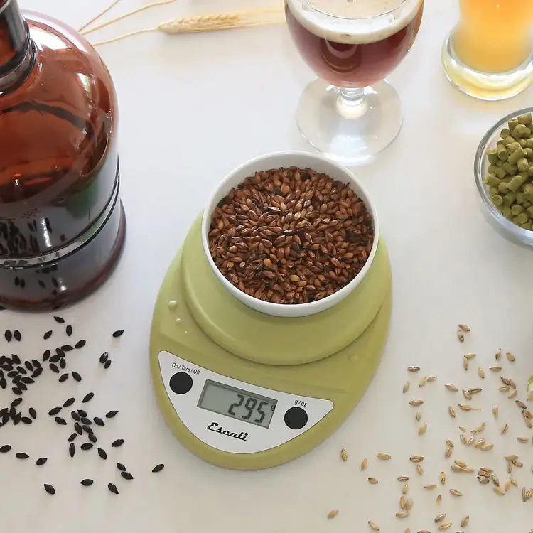 Escali Primo Tarragon Green Digital Scale