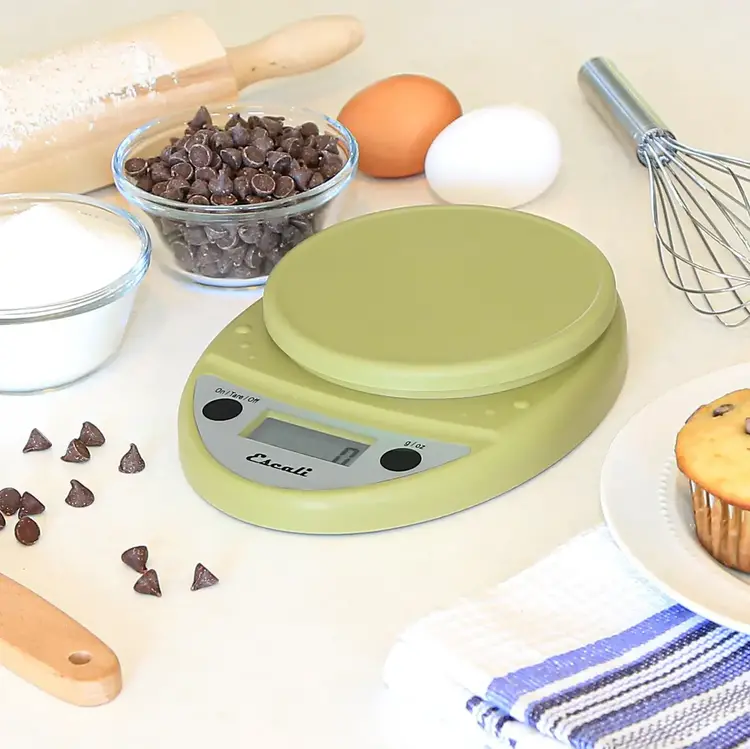 Escali Primo Tarragon Green Digital Scale