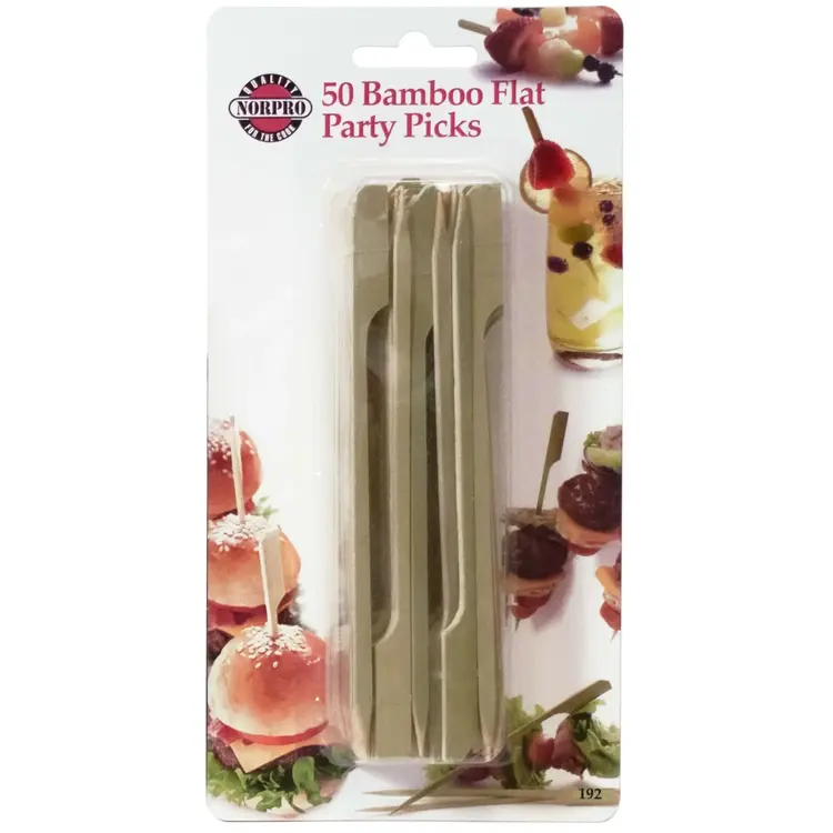 Bamboo Food Picks, set of 50
