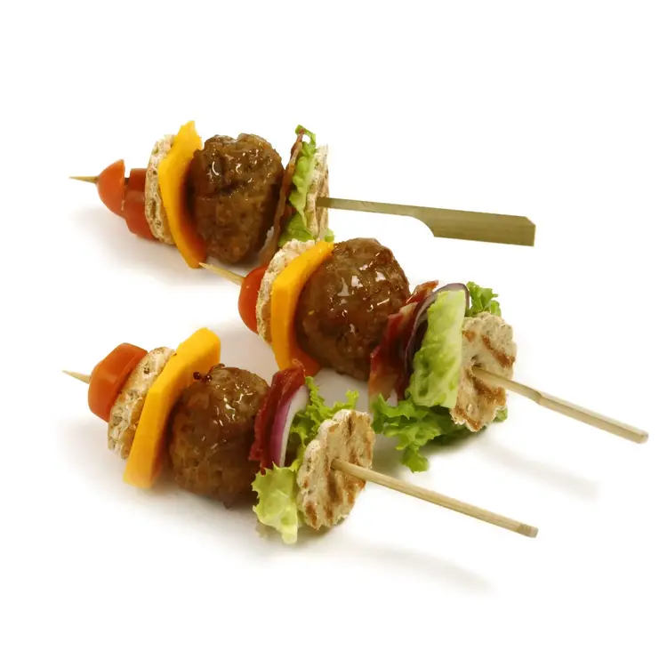 Bamboo Food Picks, set of 50