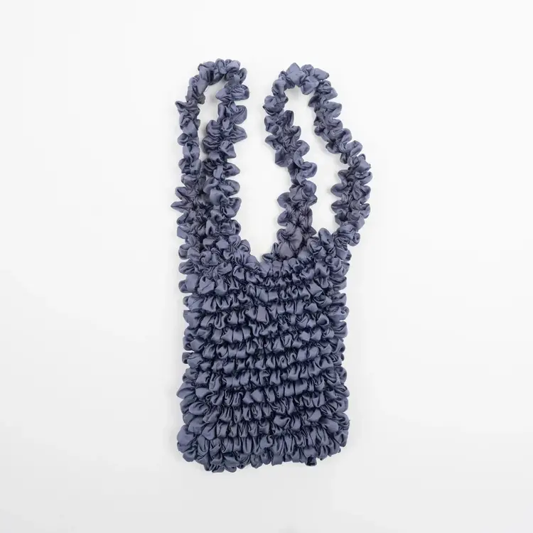 Sea Blue Stretchy Reusable Tote Bag