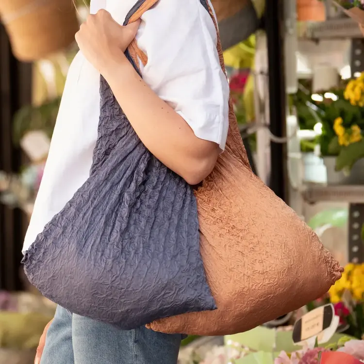 Sand Stretchy Reusable Tote Bag