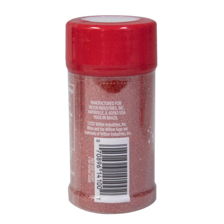 Wilton 3.2oz Red Sanding Sugar