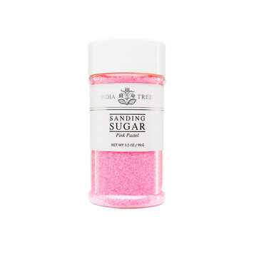3.5oz Pastel Pink Sanding Sugar