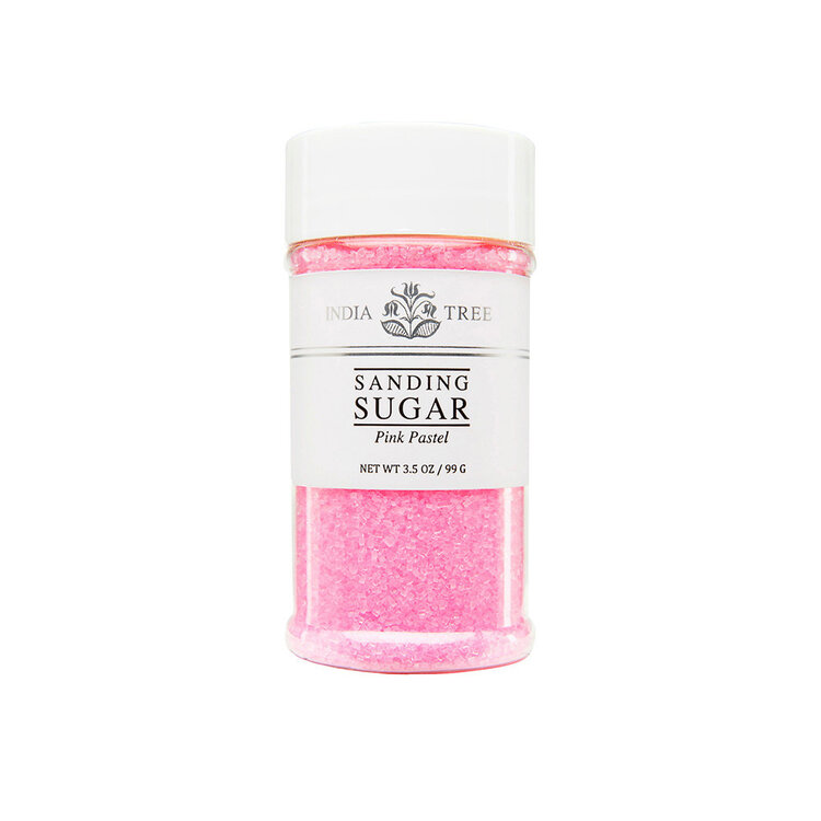 3.5oz Pastel Pink Sanding Sugar