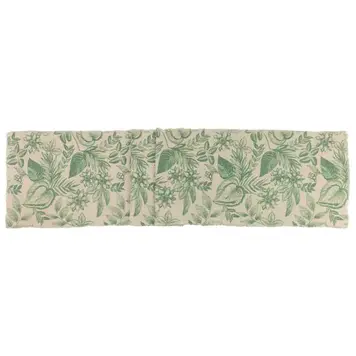 72x15" Sage Botanica Table Runner