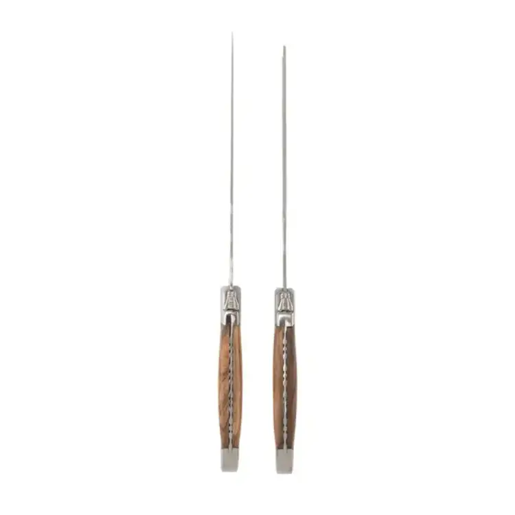 Laguiole Olive Wood Carving Set