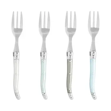 Laguiole Pearl Dessert Forks, set of 4