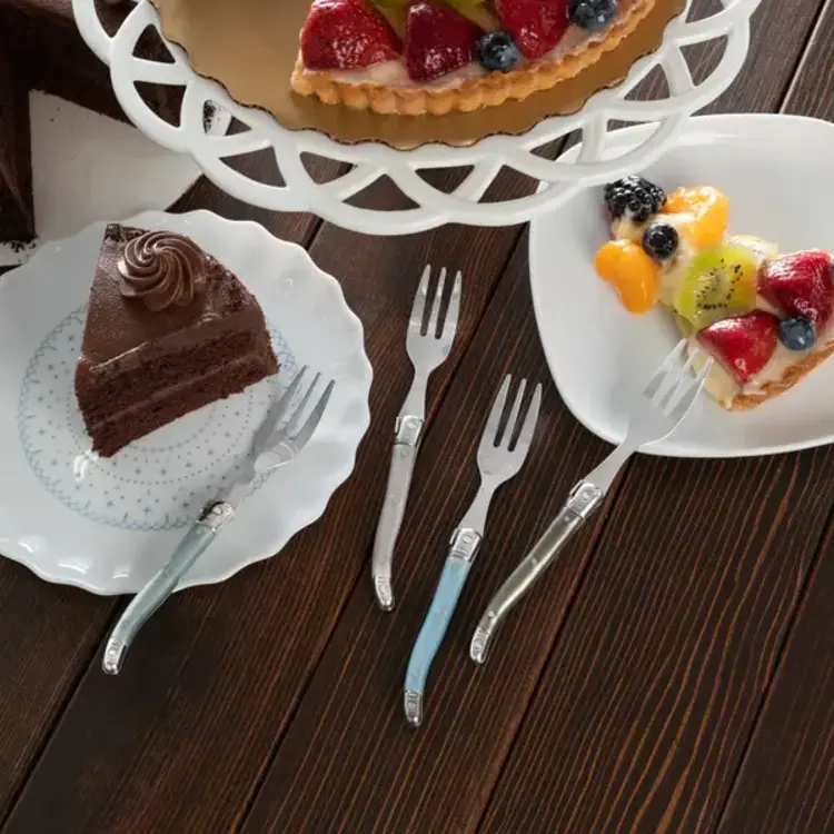 Laguiole Pearl Dessert Forks, set of 4