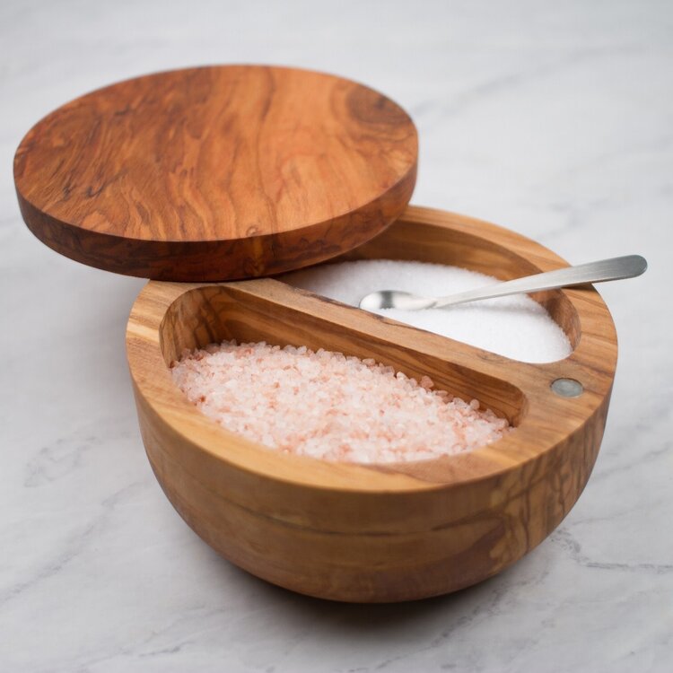 Olive Wood Salt Cellar