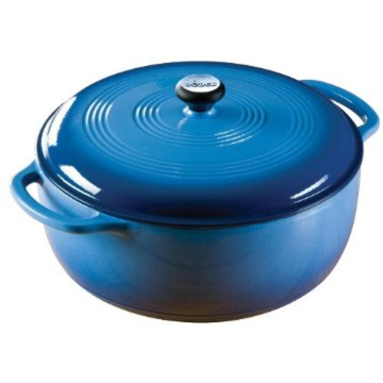 Lodge Lodge 7.5 quart Round Blue Dutch Oven