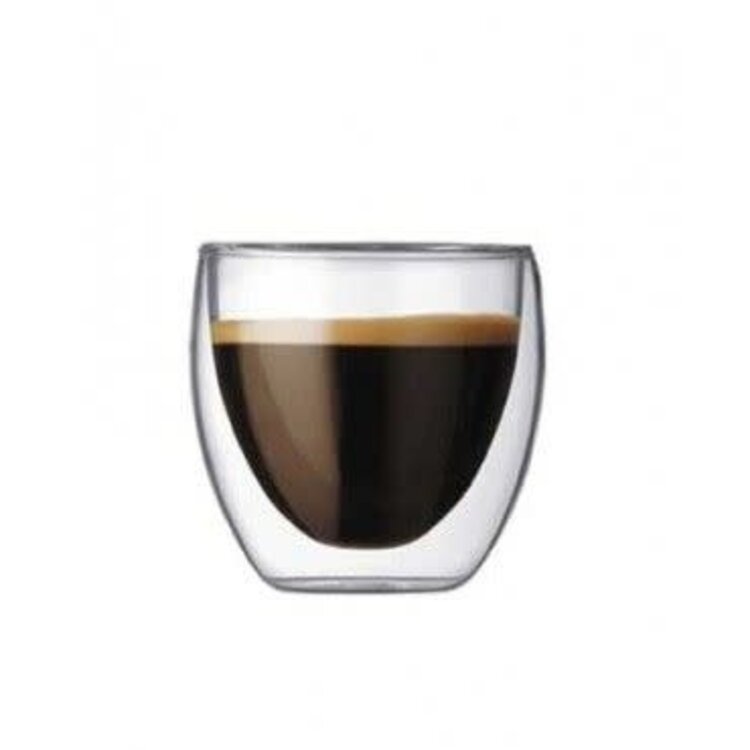 Bodum Bodum Espresso Double Wall Glasses, set of 2