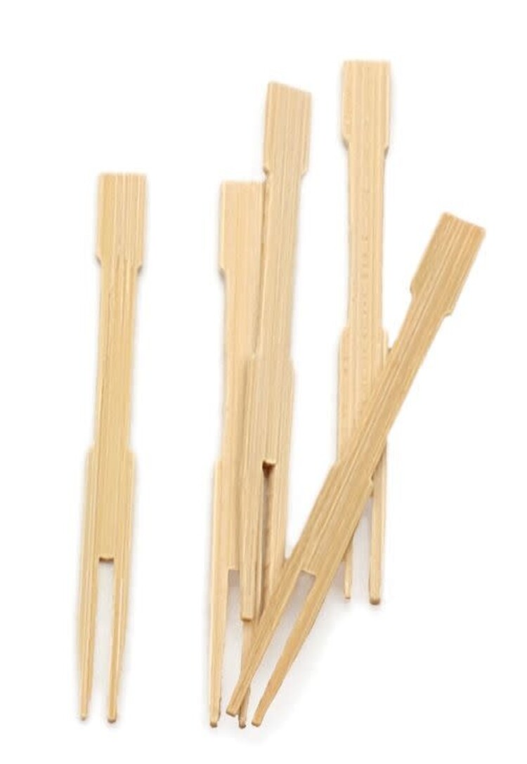 Bamboo Party Forks