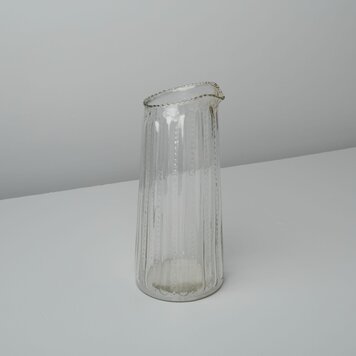 40oz Ruffle Glass Pitcher