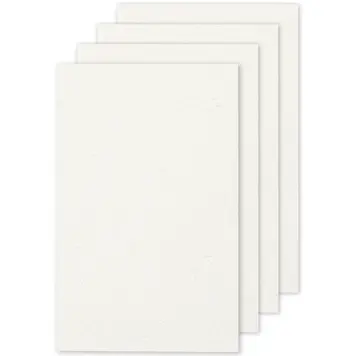 White Pop Up Sponges, set of 4