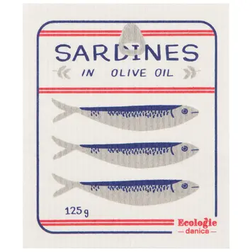 Sardines Cellulose Dishcloth