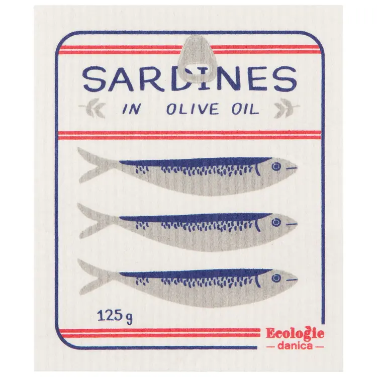 Sardines Cellulose Dishcloth