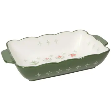 7.75x13” Camellia Baking Dish