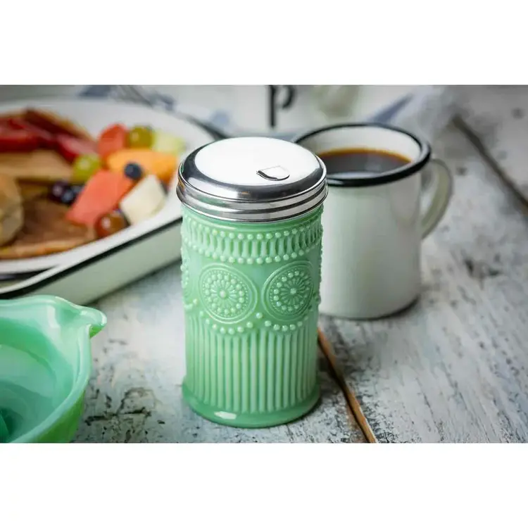 Jadeite Sugar Dispenser