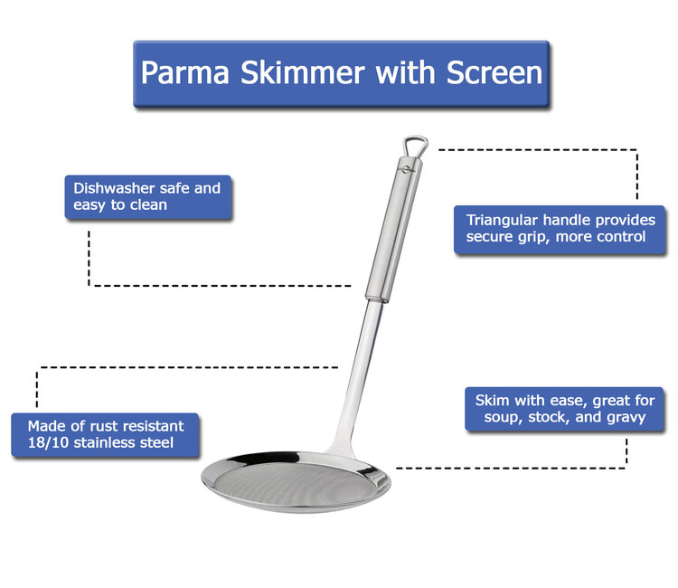 Stainless Steel Fine Mesh Skimmer