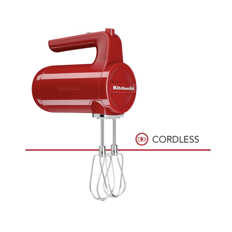 Kitchenaid Kitchenaid Empire Red 7-speed Cordless Hand Mixer