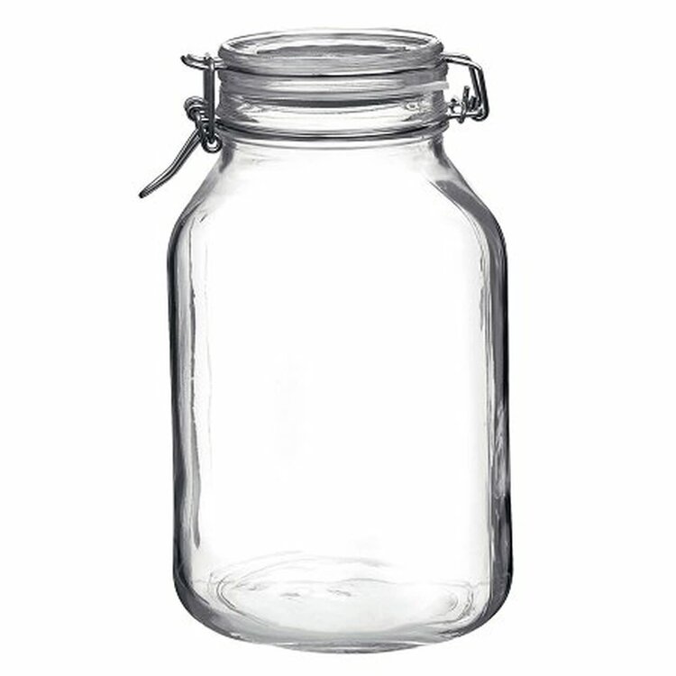 4 liter Fido Glass Storage Jar