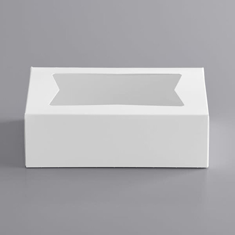 8.5x5.5x2" Cookie Box with Window