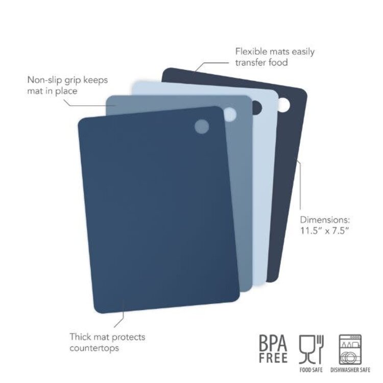 Tovolo 11x15" Cutting Mats, set of 4