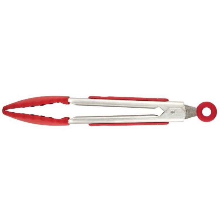 Tovolo Cayenne Red Silicone Mini Tongs