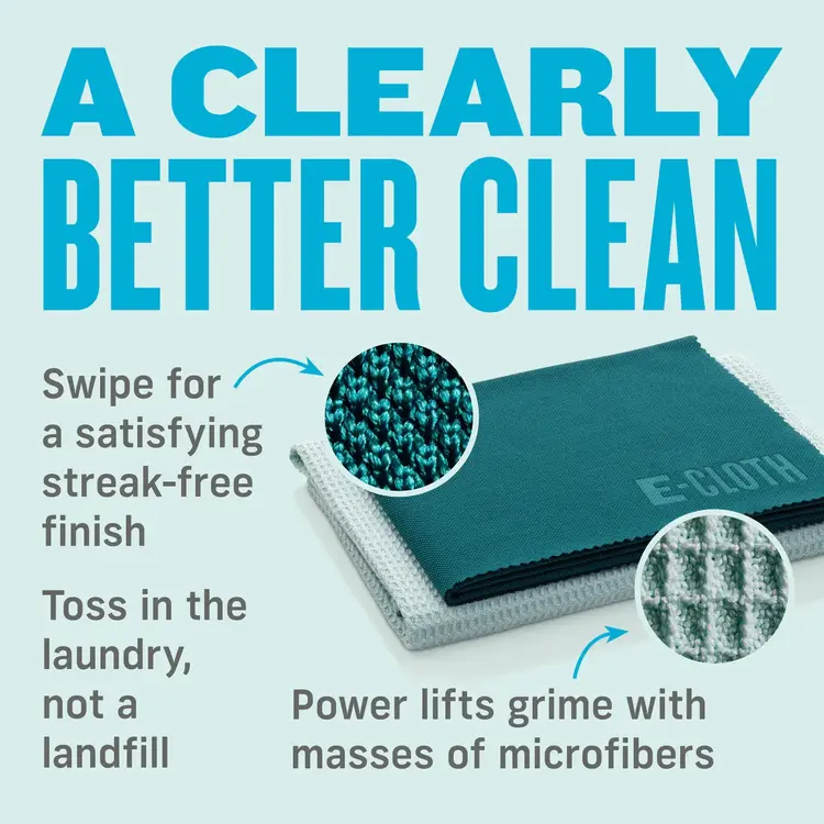 Tangerine Orange E-Cloth Window Cleaning Kit