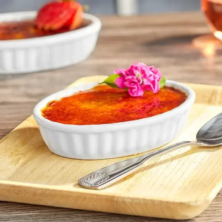 5oz Oval Brulée Dish